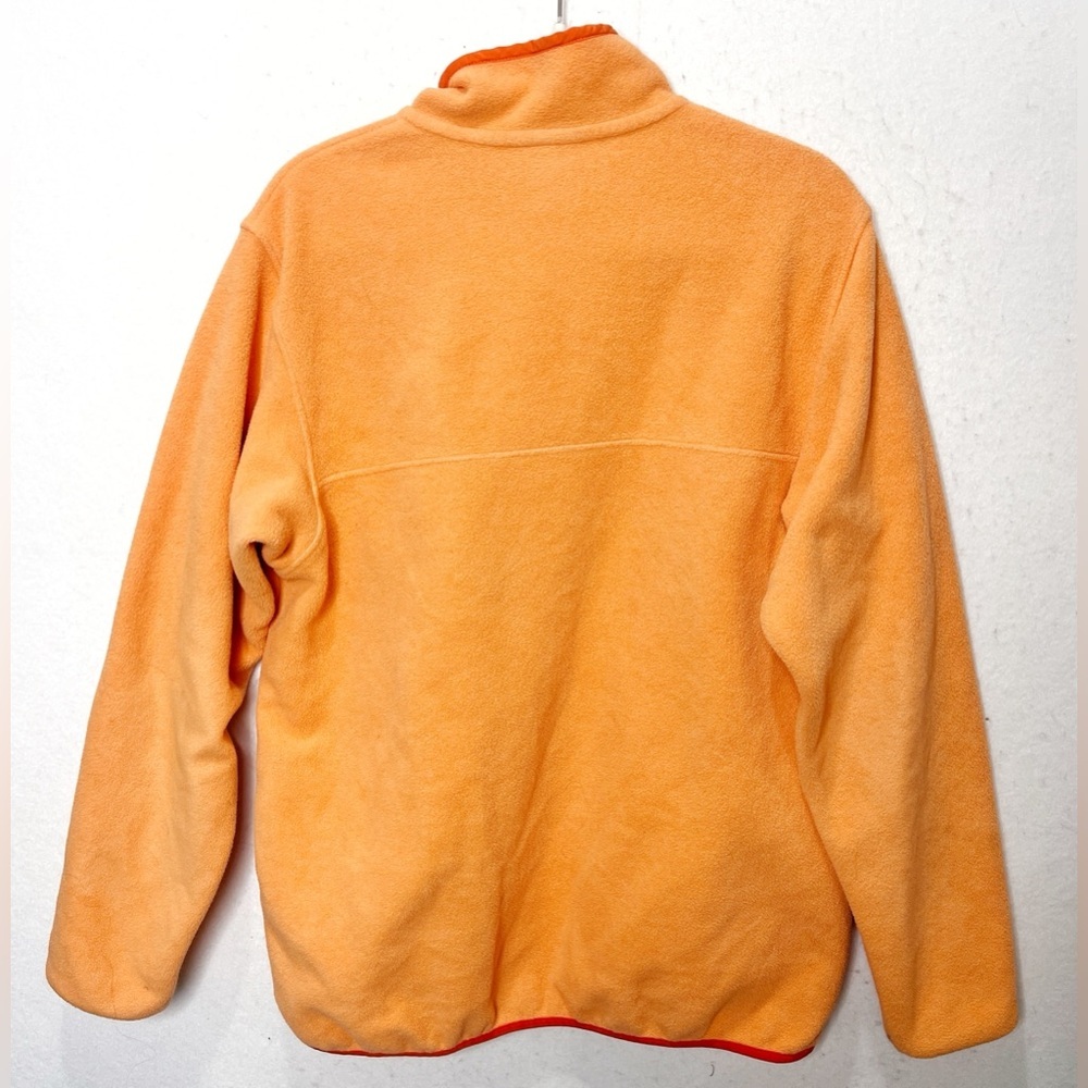 Patagonia Lightweight Synchilla Snap-T Pullover Orange Sherbet Size XL Gorpcore - Picture 3 of 7